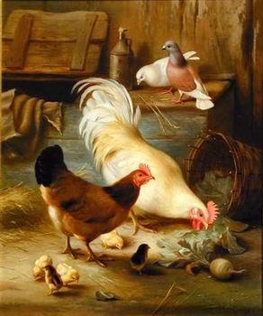 unknow artist Cocks 139 oil painting image